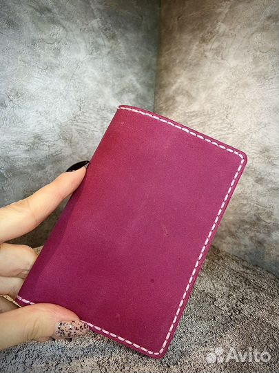 Обложка на паспорт натуральная кожа