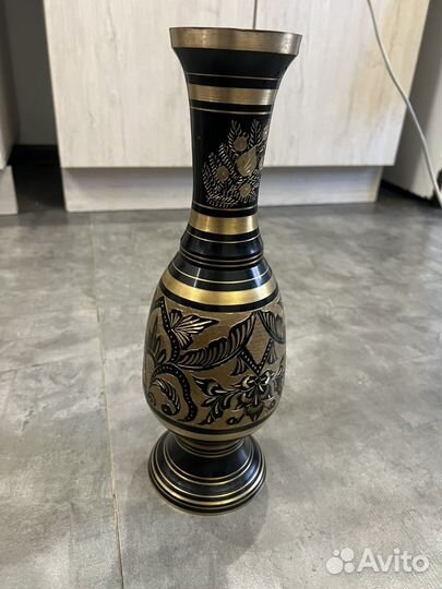 Ваза латунь