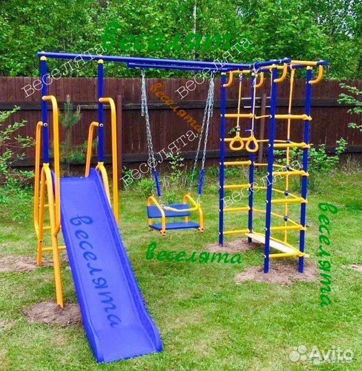 Новая детская спортивно-игровая площадка