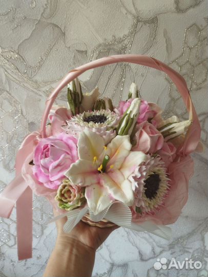 Изготовление зефирных букетов на заказ г.Алексин