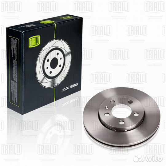Диск тормозной передний trialli DF 180105