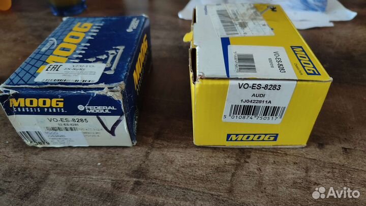 Наконечники рулевых тяг moog Audi vw skoda