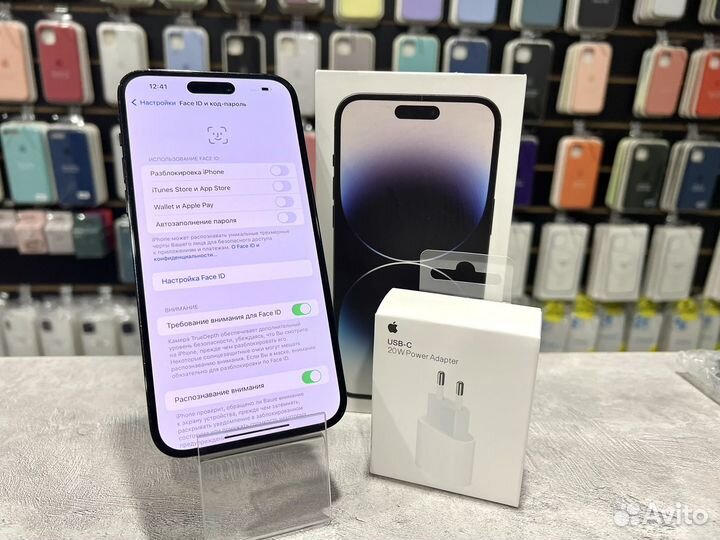 iPhone 14 Pro Max Black 256gb Отличный 98акб