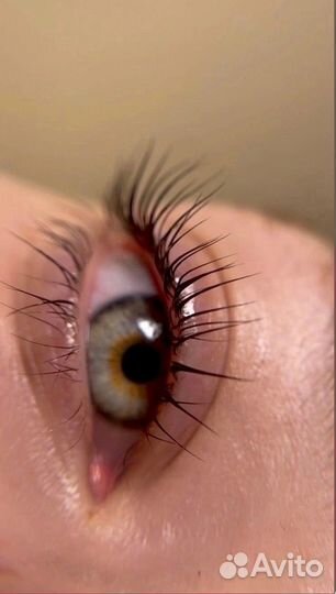 Ламинирование ресниц + окрашивание + уход
