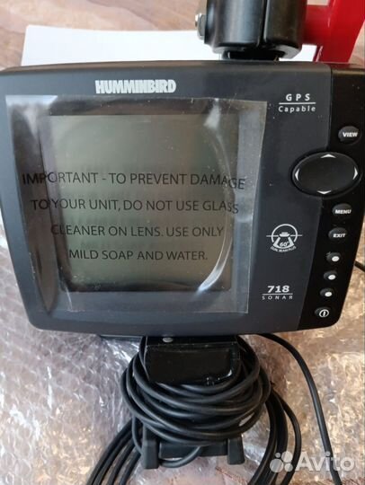 Эхолот с датчиком