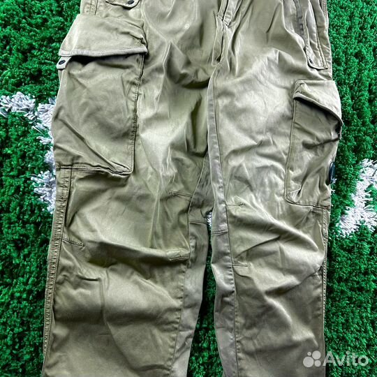 Штаны Cp Company Loose Fit Pants Khaki