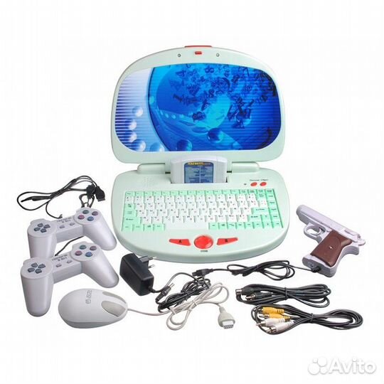 Обучающий Гений картридж 78in1 световой пистолет