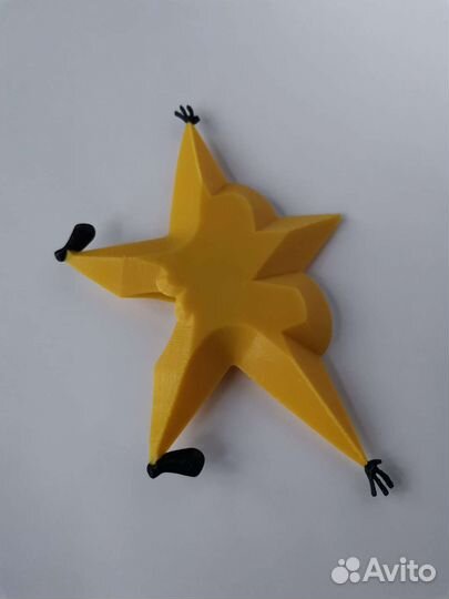 Орущая звезда на елку, пикабу (новогодние игрушки)