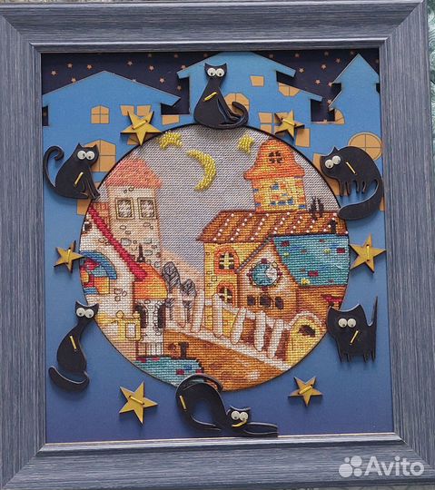 Продам вышитую картину