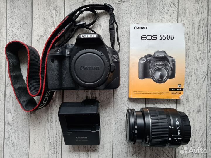 Canon 550D Kit. Пробег 13тыс. + фотосумка