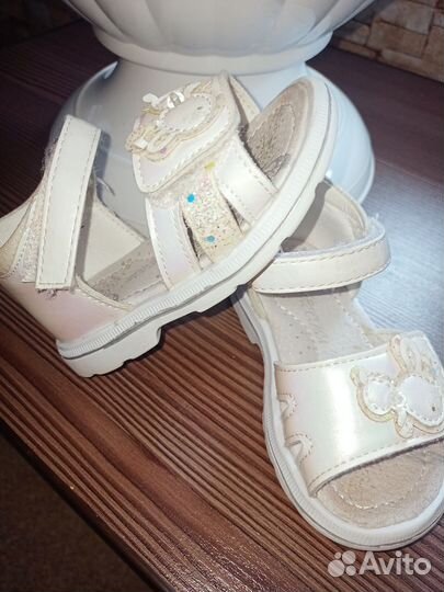 Босоножки сандалии для девочки 22 размер