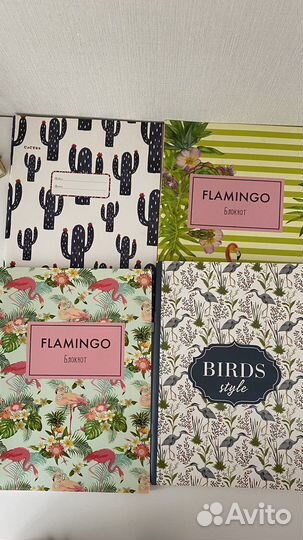 Блокноты, ежедневники, тетради набором из 10шт