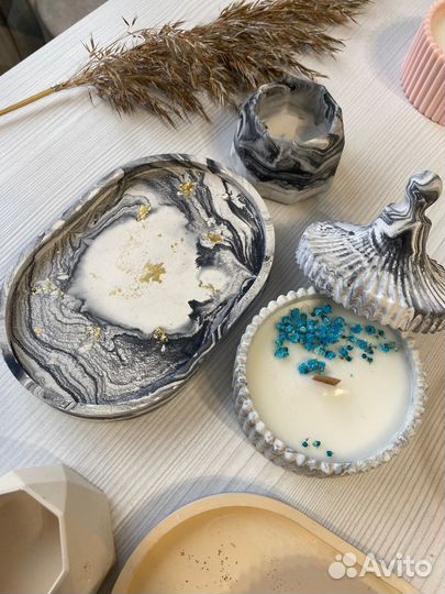 Подарочные наборы из гипса, подарки на 8 марта