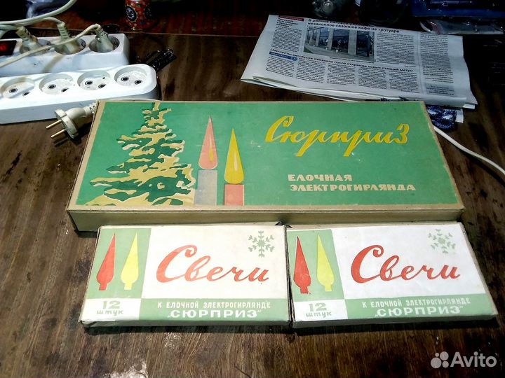 Ёлочная электрогирлянда 