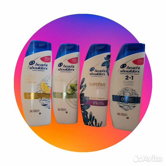 Шампунь Tigi и Head &Shoulders Финляндия