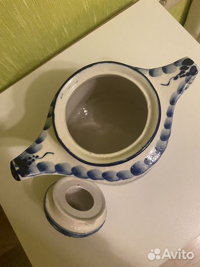 Чайник заварочный гжель, статуэтки гжель
