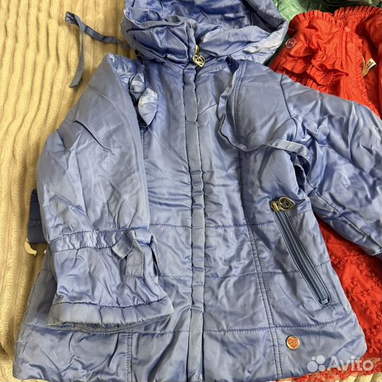 Куртка детская зимняя для девочки 86