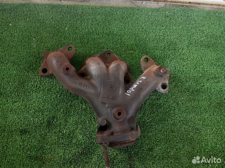 Коллектор выпускной Renault symbol 1