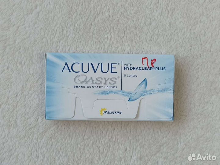 Линзы контактные acuvue oasys двухнедельные