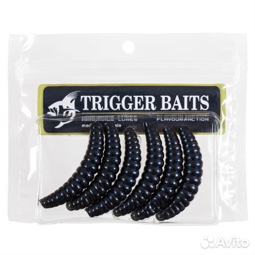 Силиконовая приманка Trigger Baits Maggot Jr