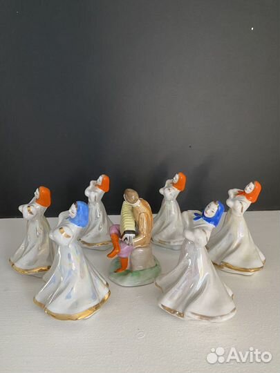 Фарфоровые статуэтки СССР