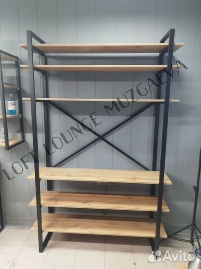 Стеллаж Лофт металлический
