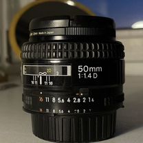 Объектив Nikon AF-S Nikkor 50mm f/1.4D