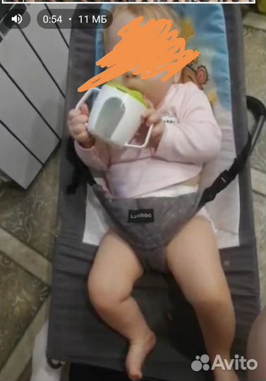 Шезлонг детский