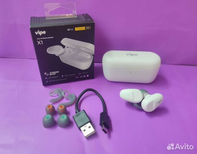 Беспроводные наушники vipe x1