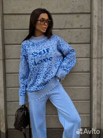 Теплый кашемировый костюм