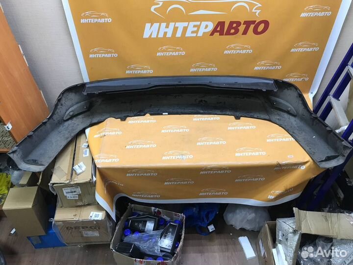 Юбка заднего бампера Ford Focus 3