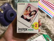 Картриджи для instax mini 10 и 20 шт