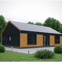 Дом барнхаус 93 м2 под ключ