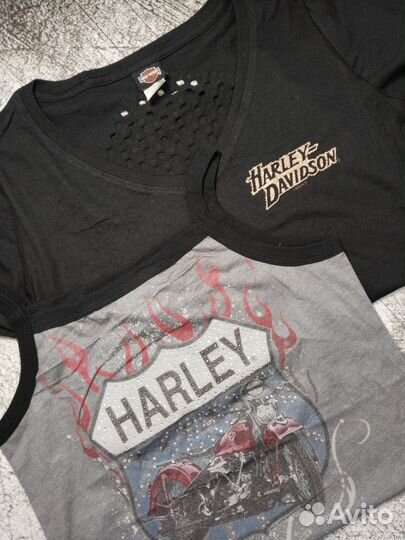 Футболка+майка женская Harley Davidson, S/M