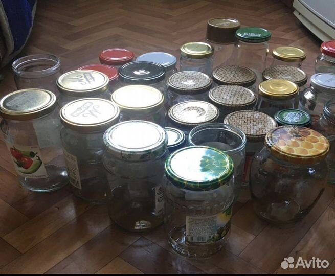 Пакет стеклянных банок
