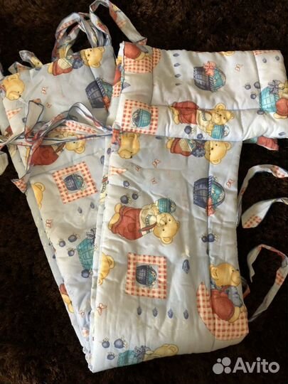 Бортик,занавес в кроватку