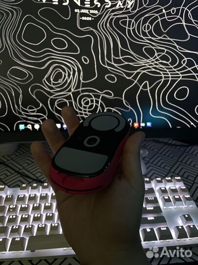 Logitech g pro superlight pink