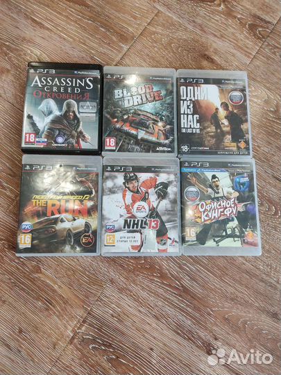 Диски на ps3