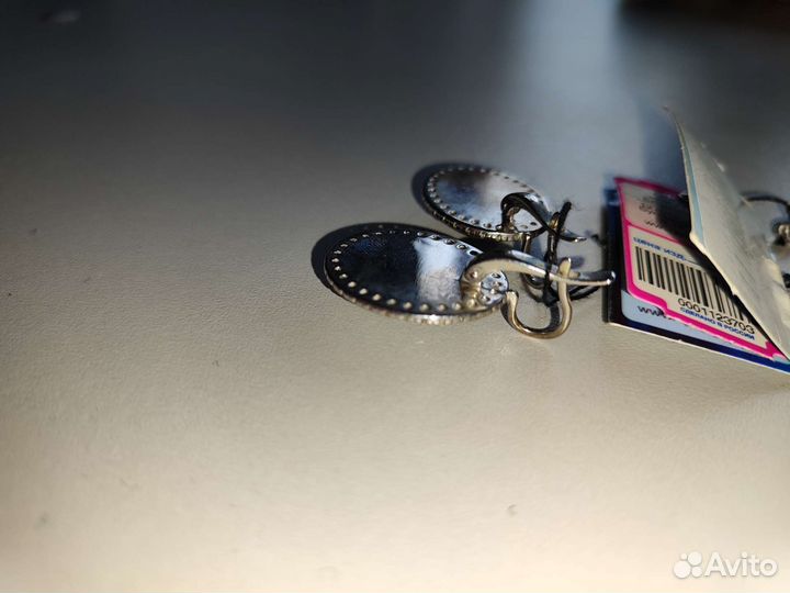 Серебряные серьги