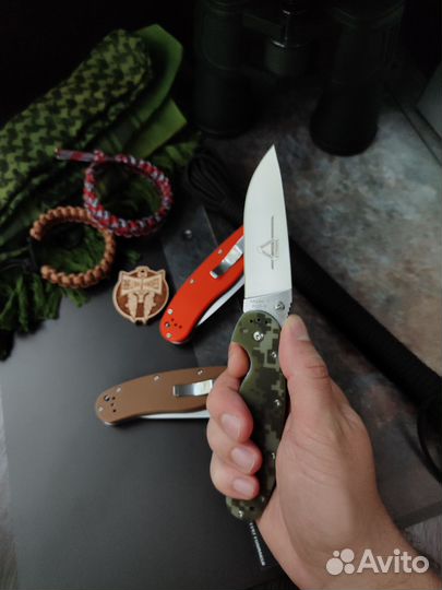 Нож складной Ontario Rat Rep