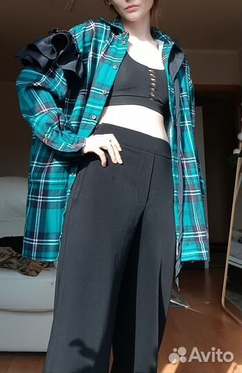 Рубашка фланель апсайкл