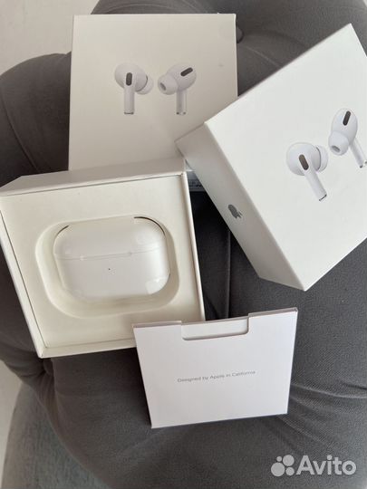 AirPods Pro новые, чехол в подарок