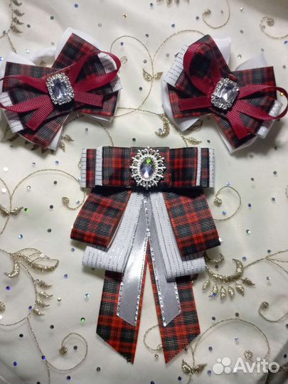 Резинки с галстуком