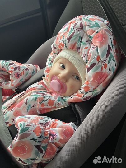 Комбинезон демисезонный для девочки 68 р-р