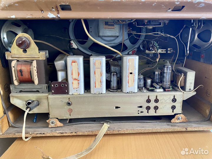 Ламповая радиола СССР Сакта ретро винтаж Sakta