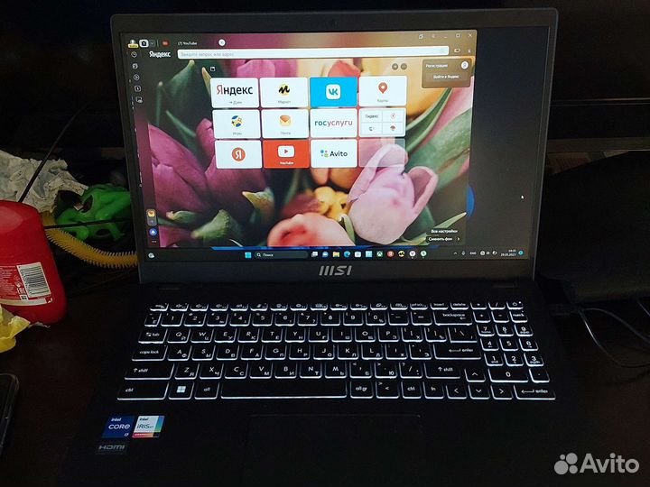 MSI мощный новый ноутбук