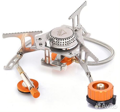 Газовая горелка походная складная Новая