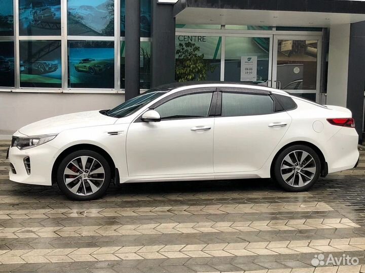 Дефлекторы окон Kia Optima 4 (2015-2020)