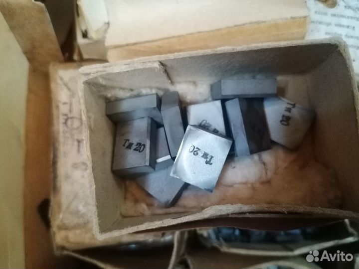 Напайки твердосплавные, пластины СССР