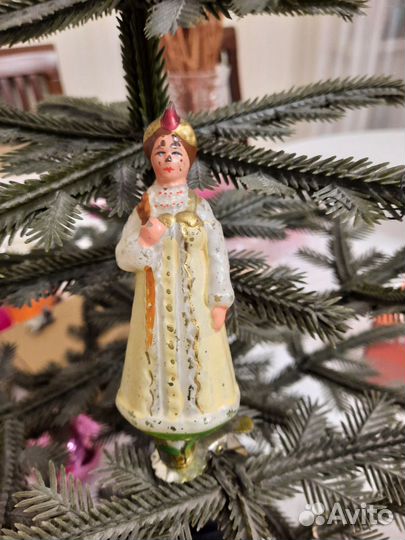 Елочные игрушки СССР Алёнушка